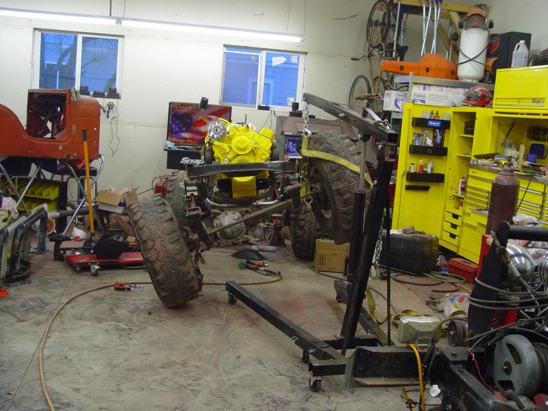 using YJ leaf springs and teraflex revolvers and z brac...