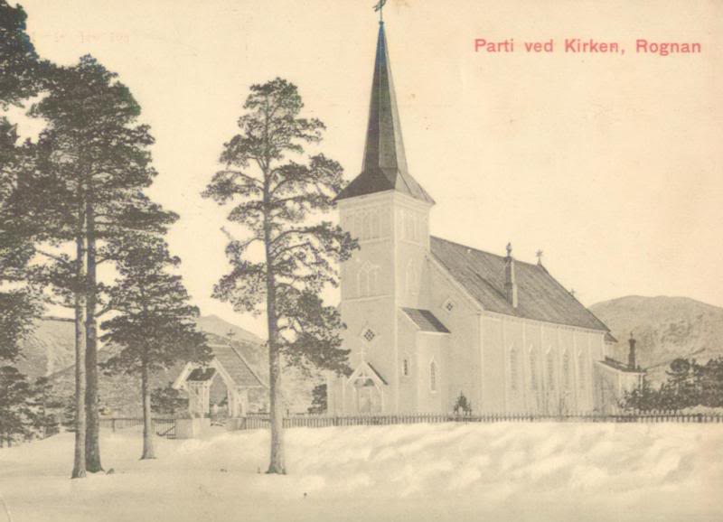 Saltdal kirke ca. 1910