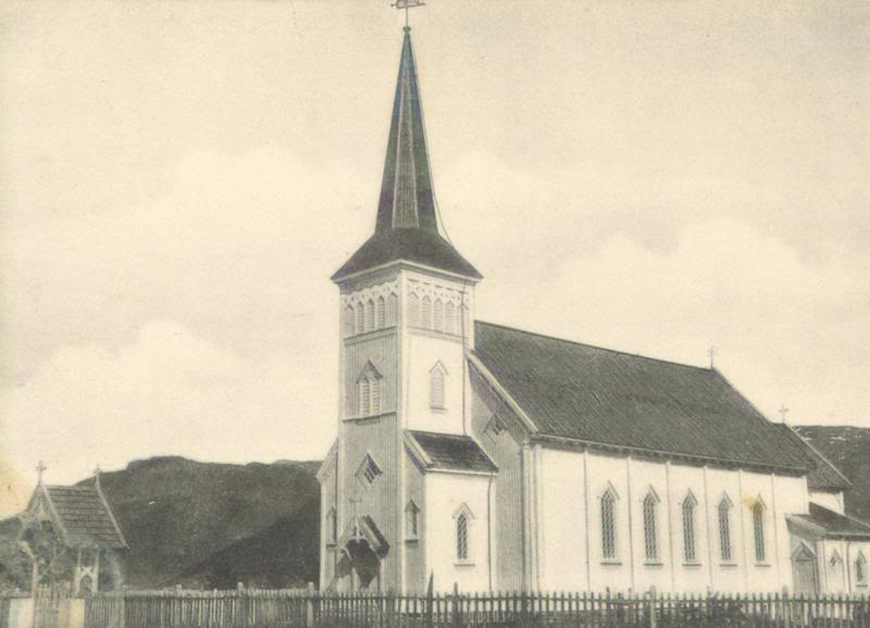 Saltdal kirke like etter �rhundreskiftet