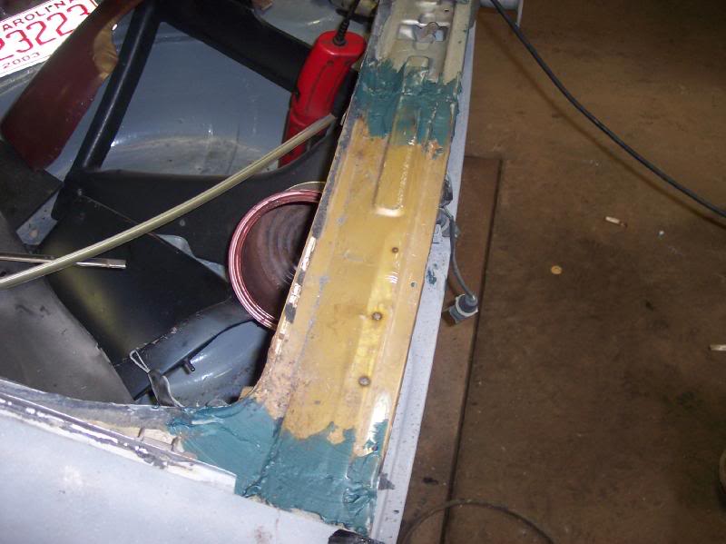 New rear hatch piece welded in