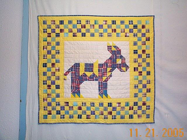 Donkey quilt