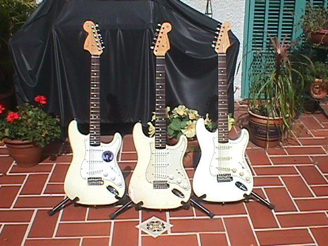 Olympic White Strats