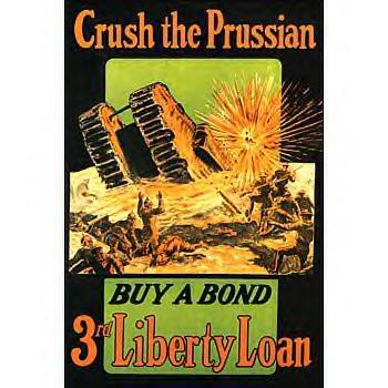 Crush The Prussian Poster 1914