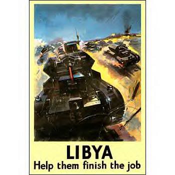Libya Help Them Finish The Job Poster 1940-45