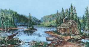 Trail's end lake by candamar designs