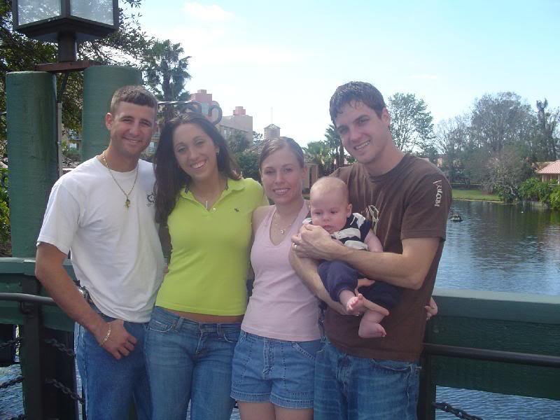 Chris, Sarah, me, Jake and Shaun outside the hotel