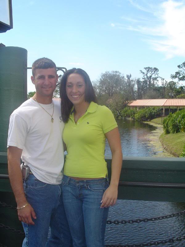 Chris and his friend Sarah