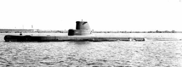 USS Clamagore (SS343)