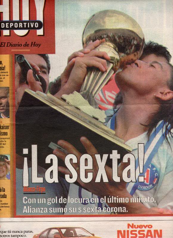 Alianza Champion of El Salvador