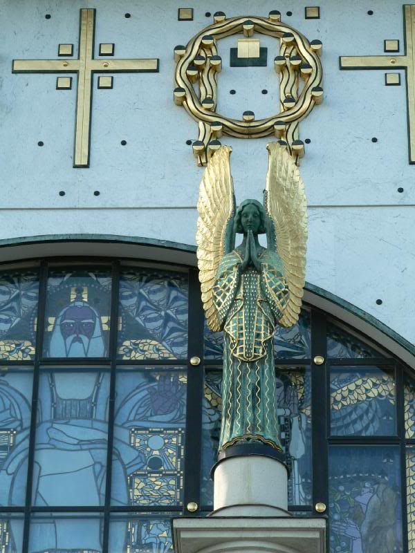 Otto Wagner Kirche, impressive detail