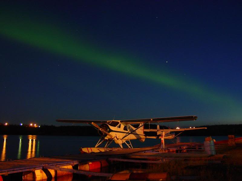 Aurora Borealis over Yellowknife,NWT