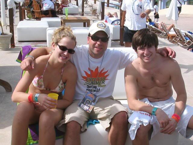 patrick (is a d-bag), me and brad