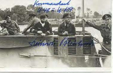 U-Boat Commander Heinrich Bleichrodt U-48 & U-109