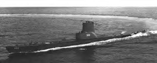 United States Navy modified XXI U-boat!