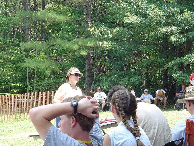 Janet Blume during NAA Archery certification