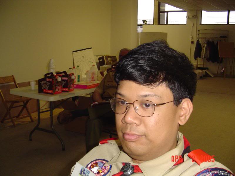 Me at the 2005 NE Subcamp 5 Staff Meeting (Action Cente...