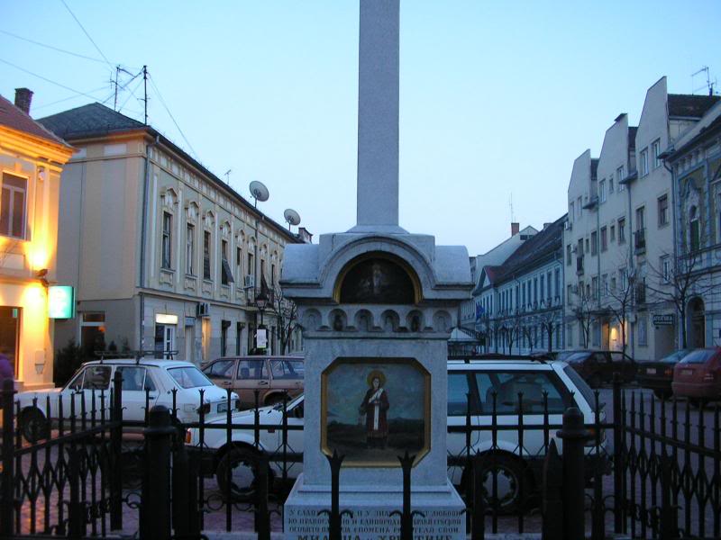 Cross in the Gospodska street