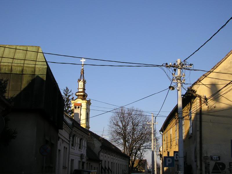Svetonikolajevs ka crkva (St. Nicholas church), from the...
