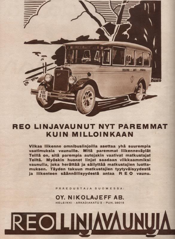 Reo -bus, 1931