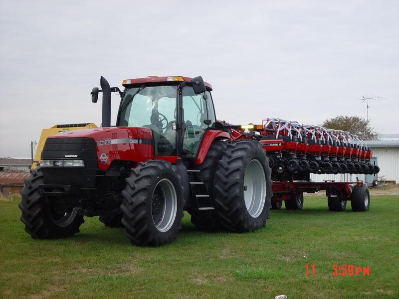 Case IH MX 255 & Case IH 1200 Series ASM Planter 1