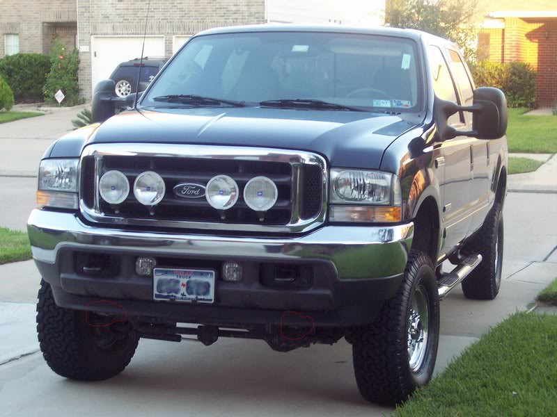 Spring Hangers Circled