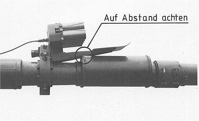 Kadag Anbringung auf der BK