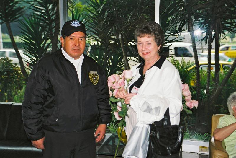 1i Security Guard Presents Marcia With a Rose - Hilton ...