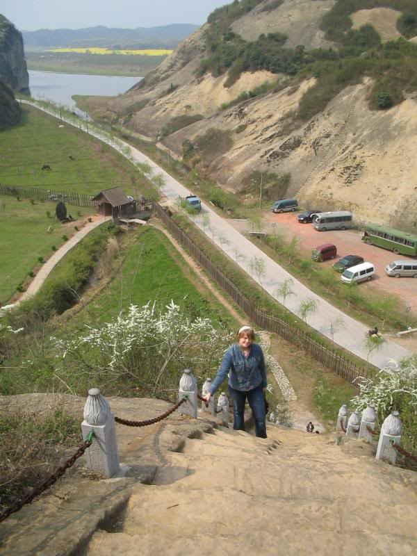Jamilee on the Steps