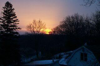 Sunrise at Crow Cottage