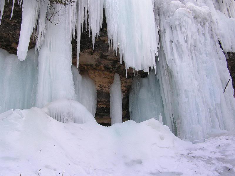 Ice caves Munsing MI.