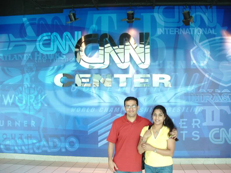 Uz at the CNN Center