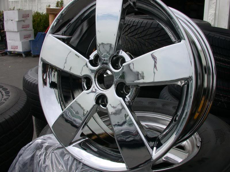 18" GTO wheel in Plasma Coating