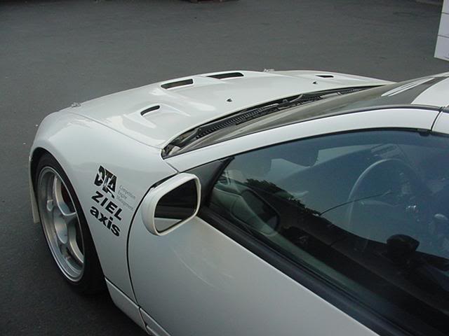 300 ZX hood view