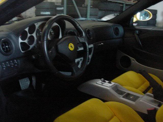 Ferrari interior