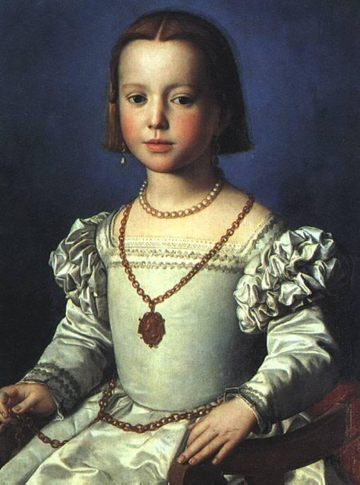 Agnolo Bronzino Bia Illegitimate Daughter of Cosimo I d...