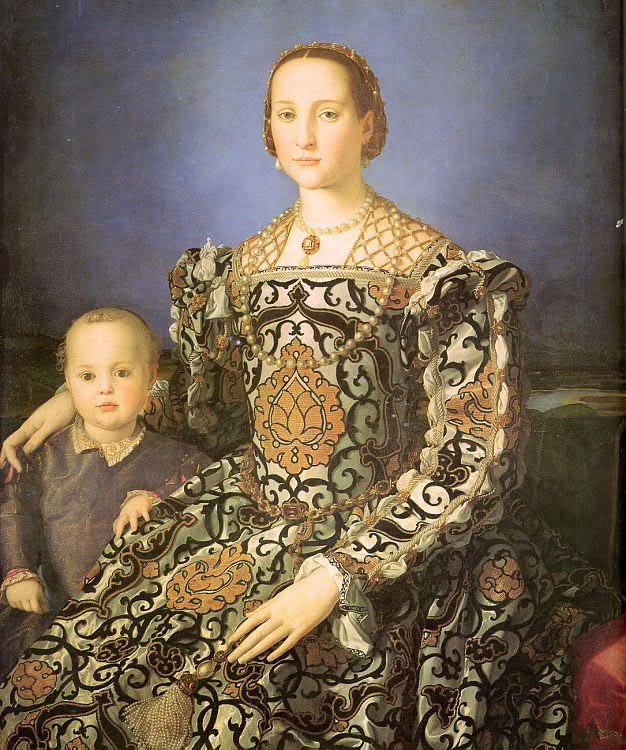 Agnolo BronzinoEleonor a of Toledo with her son Giovanni...