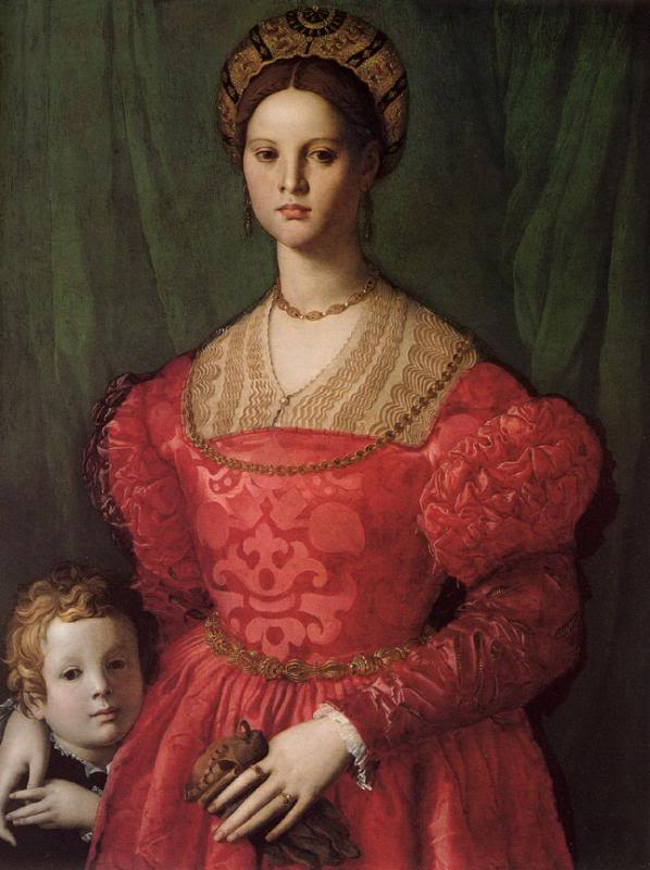 Agnolo BronzinoYoung Woman and Her Little Boy, 1540-154...