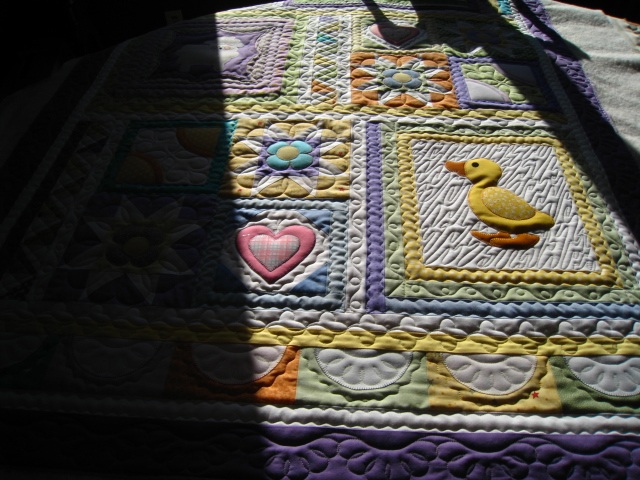 Linda B's Crib Duck Quilt