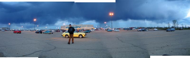 Dad at Credit Union Centre - 9 PM Thursday, May 19, 200...