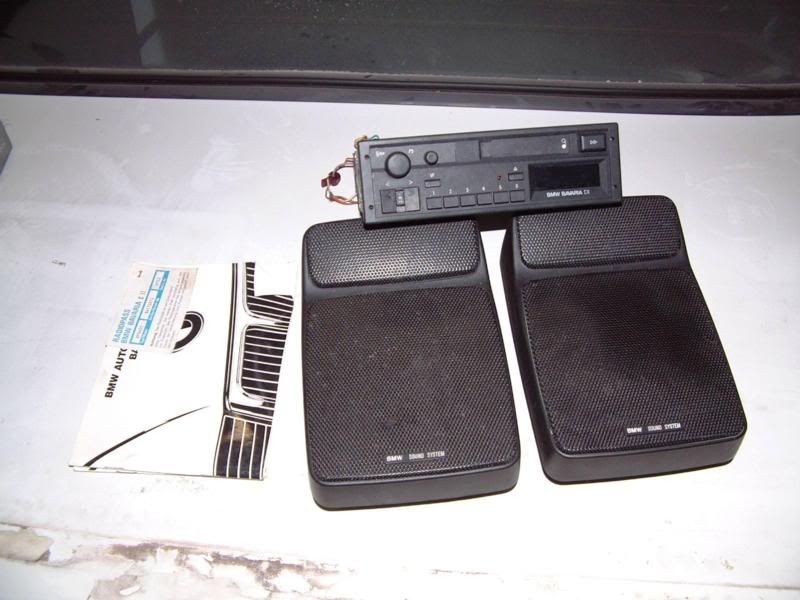 BMW Radio + 'soundsystem' voor B6