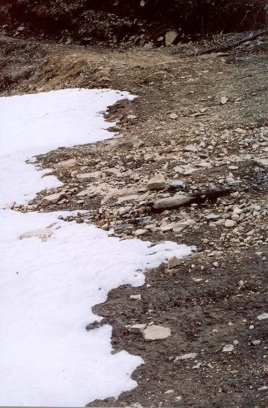 Lower Expressway ski slope, April 20, 2005