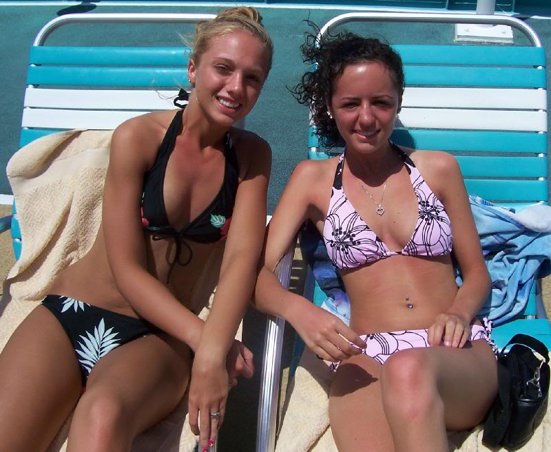 eyes closed, ready for tan