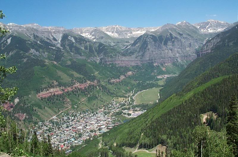 Telluride from the gondola