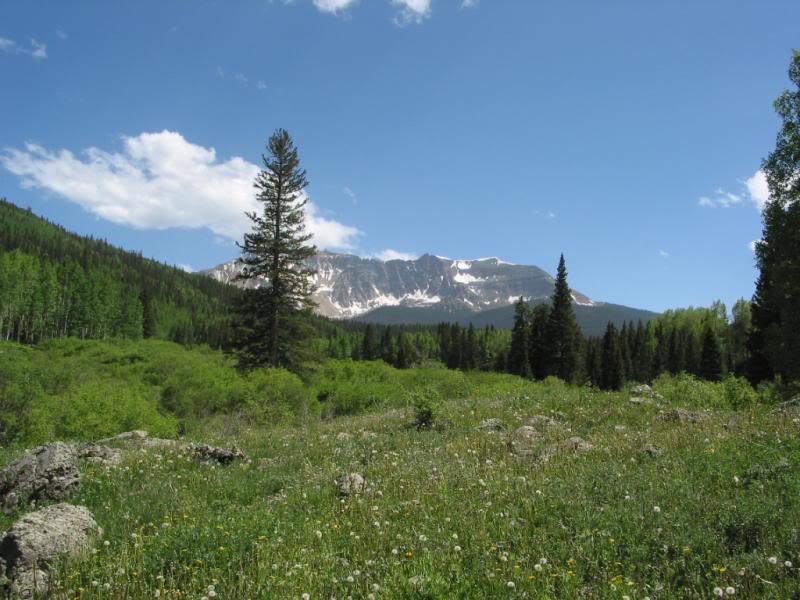 the view from our basecamp