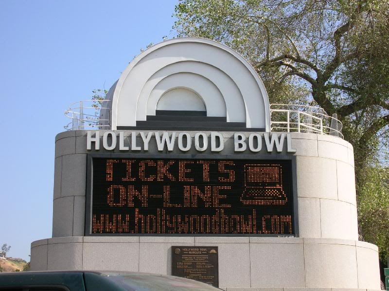 Hollywood Bowl sign?