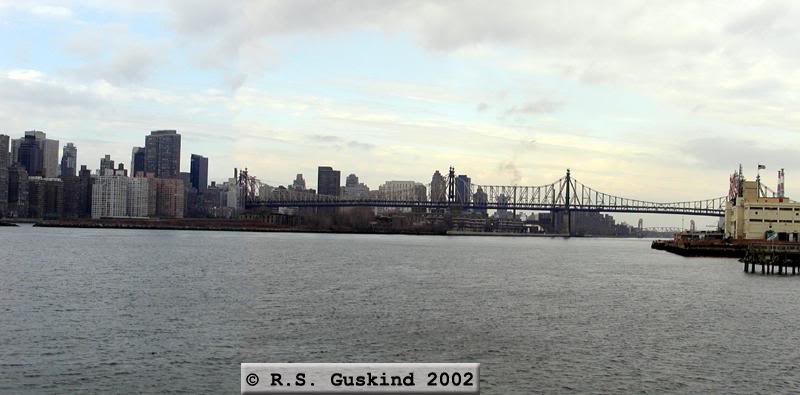 Panorama of Manhattan and the 59th Street Bridge From L...