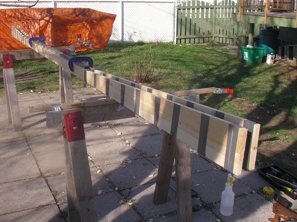 Glued & clamped ends