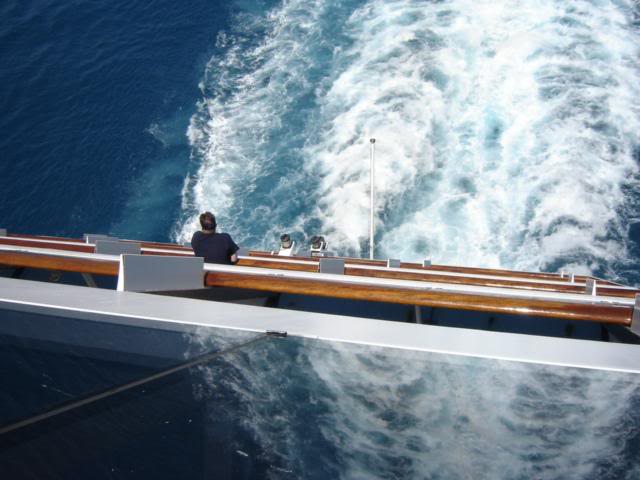 Aft Balcony view from Lido Deck