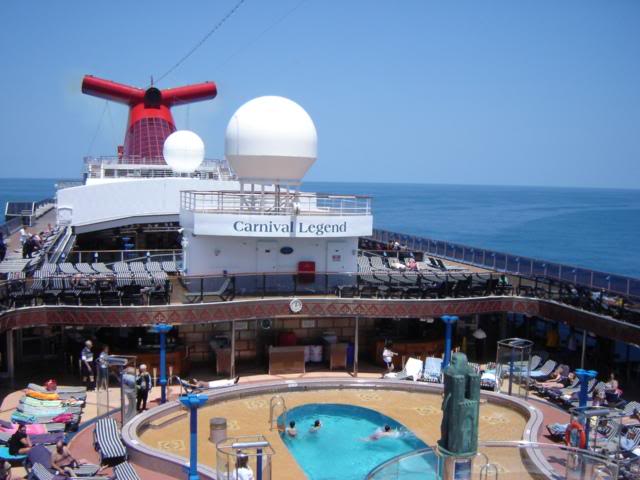 Carnival Legend Lido Deck