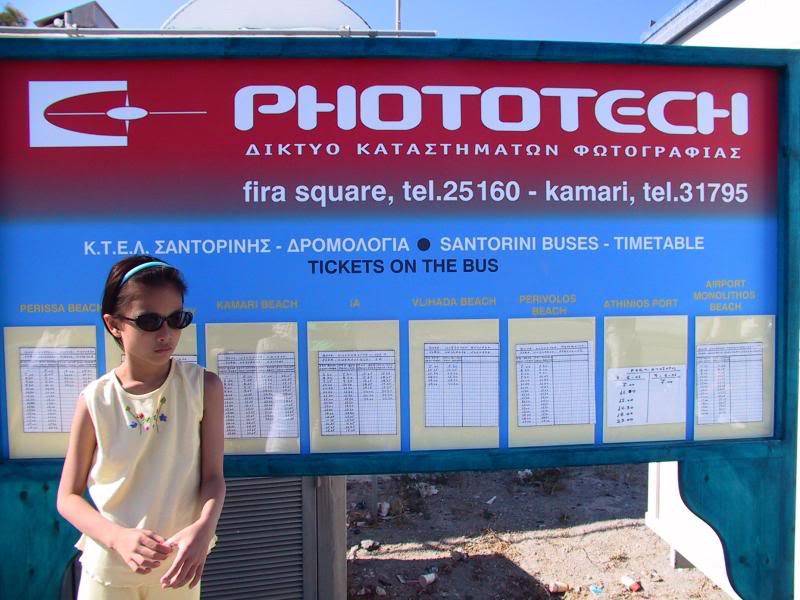 In Fira, Santorini, Greece